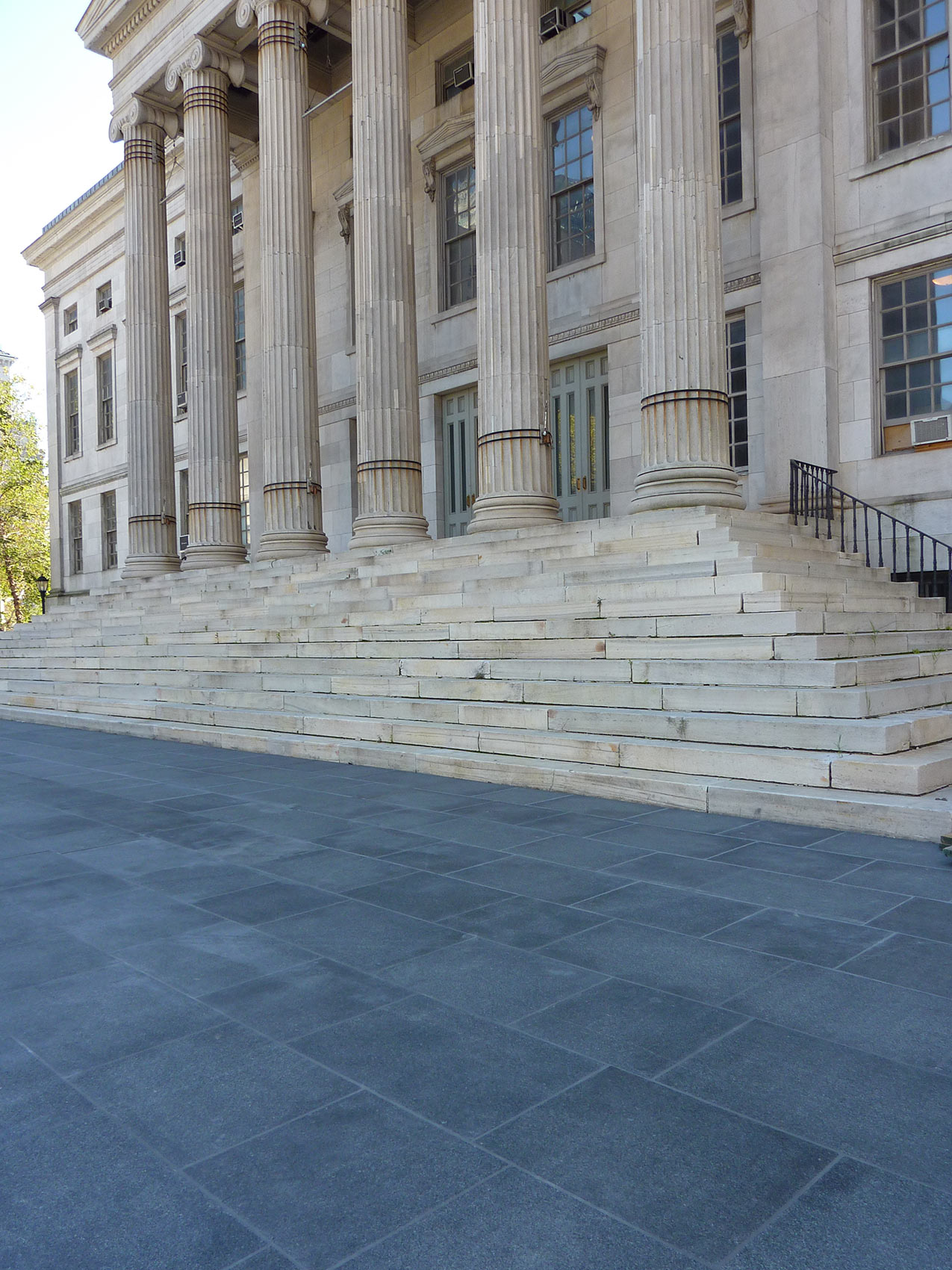 Columbus Park Bluestone Repair