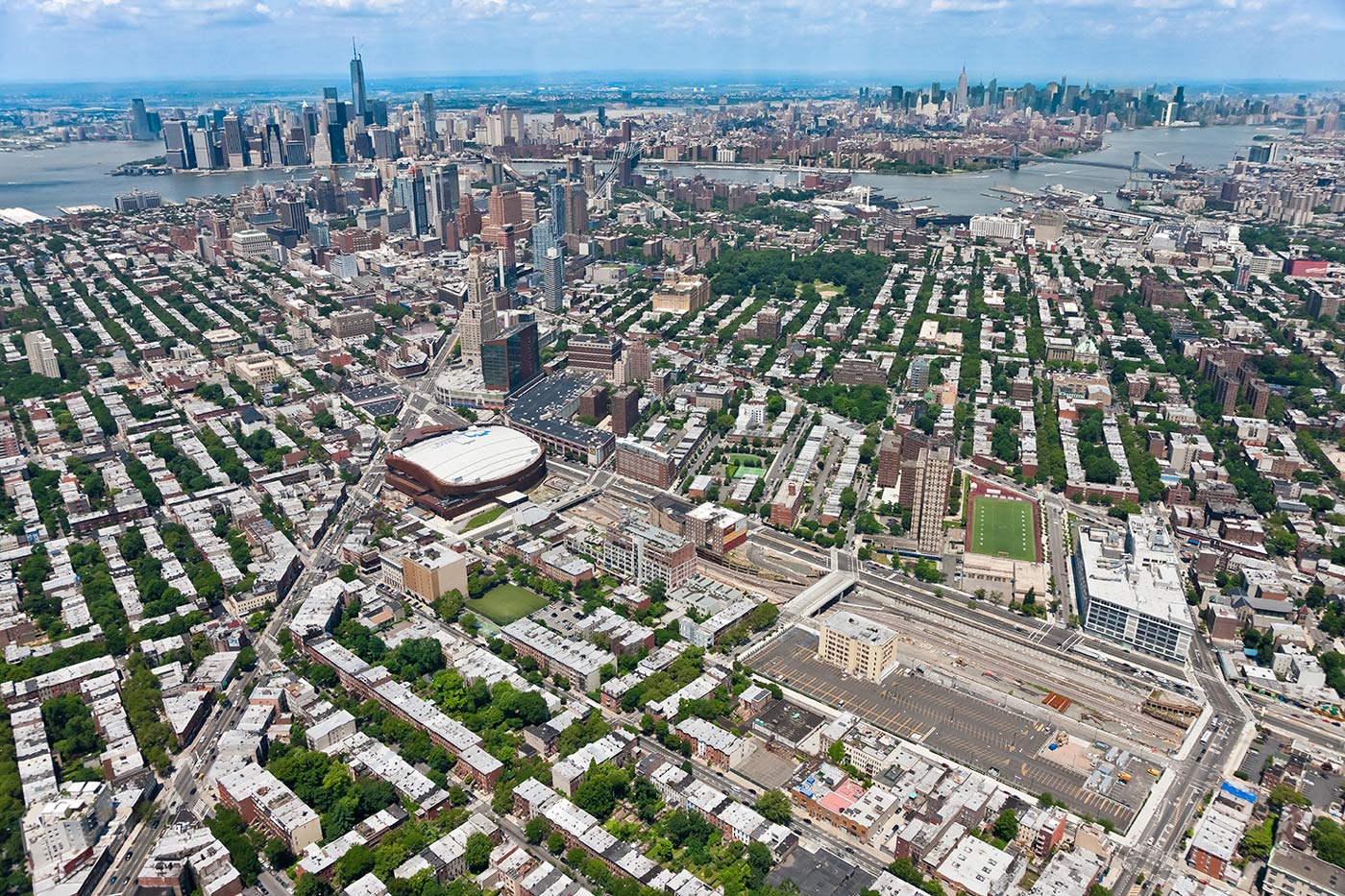 Brooklyn Tech Triangle Aerial